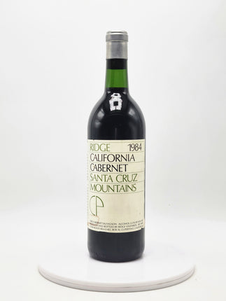 1984 Ridge Vineyards Cabernet Sauvignon, Santa Cruz Mountains CP (Cabernet Program)