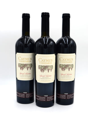 1992 Caymus Cabernet Sauvignon, Special Selection, Rutherford, Napa Valley