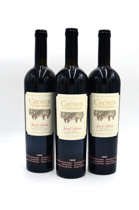 1992 Caymus Cabernet Sauvignon, Special Selection, Rutherford, Napa Valley