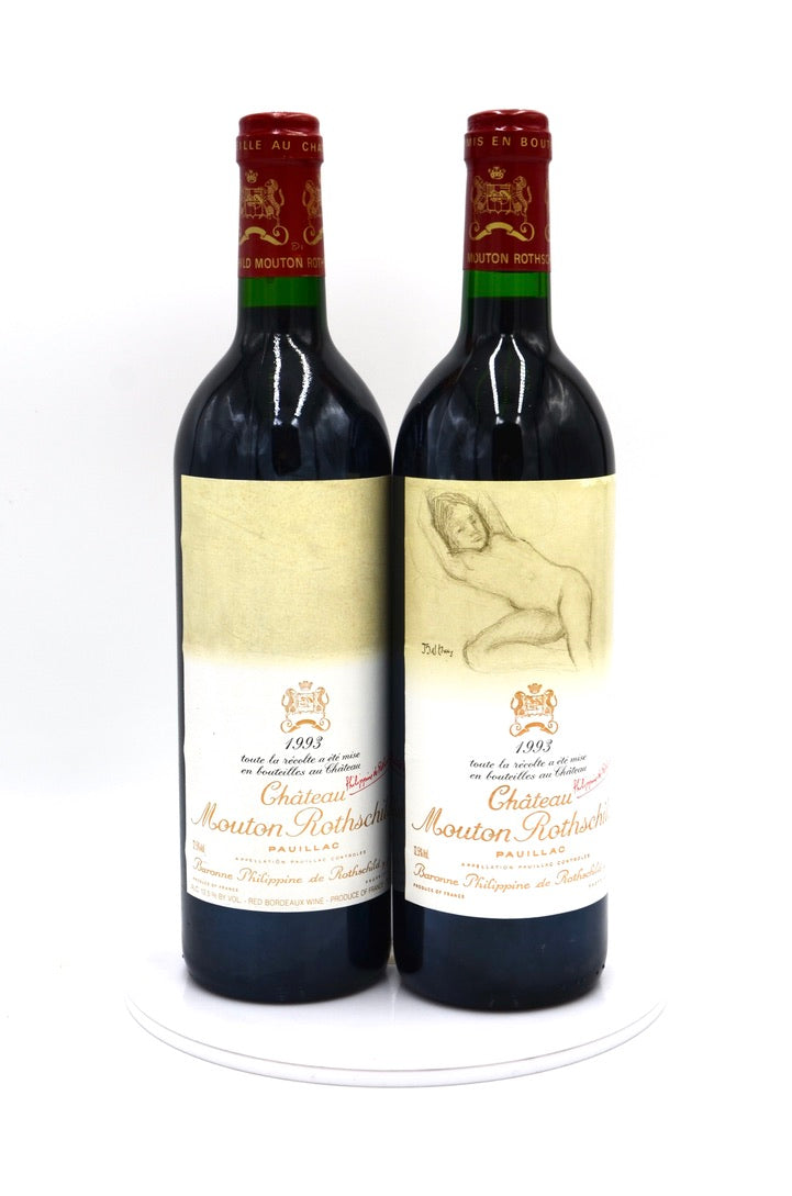 シャトー ムートンロートシルト 1993 Mouton Rothschild - ワイン