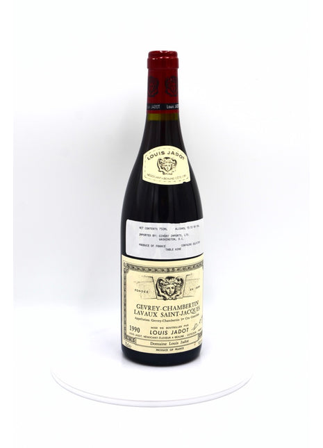 1990 Louis Jadot Gevrey-Chambertin, Lavaux Saint-Jacques, Premier Cru