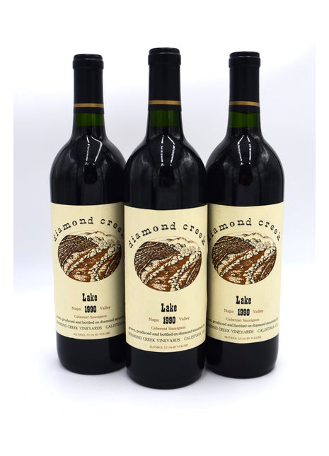 1990 Diamond Creek Cabernet Sauvignon, Lake Vineyard, Napa Valley