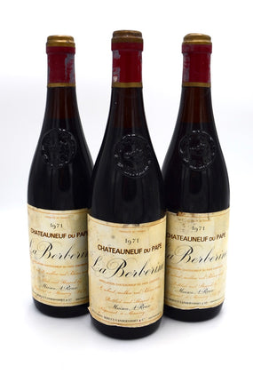 1971 Maison Armand Roux Châteauneuf du Pape, La Berberine