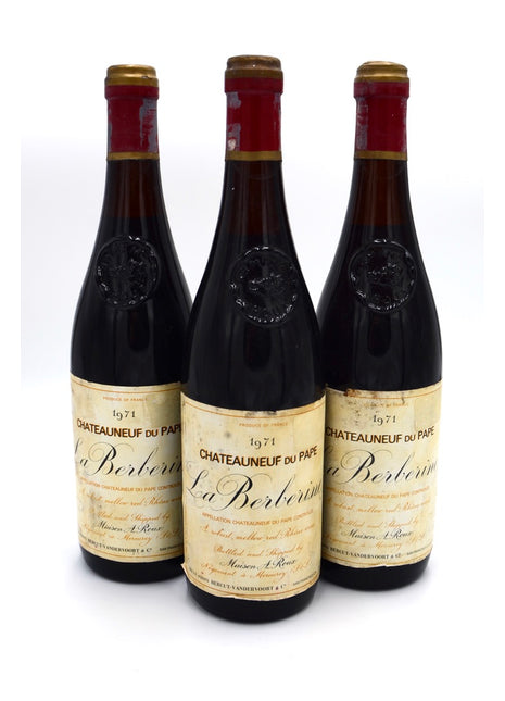 1971 Maison Armand Roux Châteauneuf du Pape, La Berberine