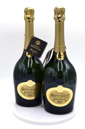 1990 Laurent-Perrier Grand Siecle Cuvee Lumiere du Millenaire Vintage Brut Champagne