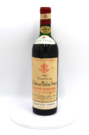 1967 Château Phelan Segur, St. Estephe