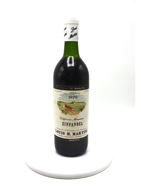 1970 Louis M. Martini Zinfandel, St. Helena, Napa Valley
