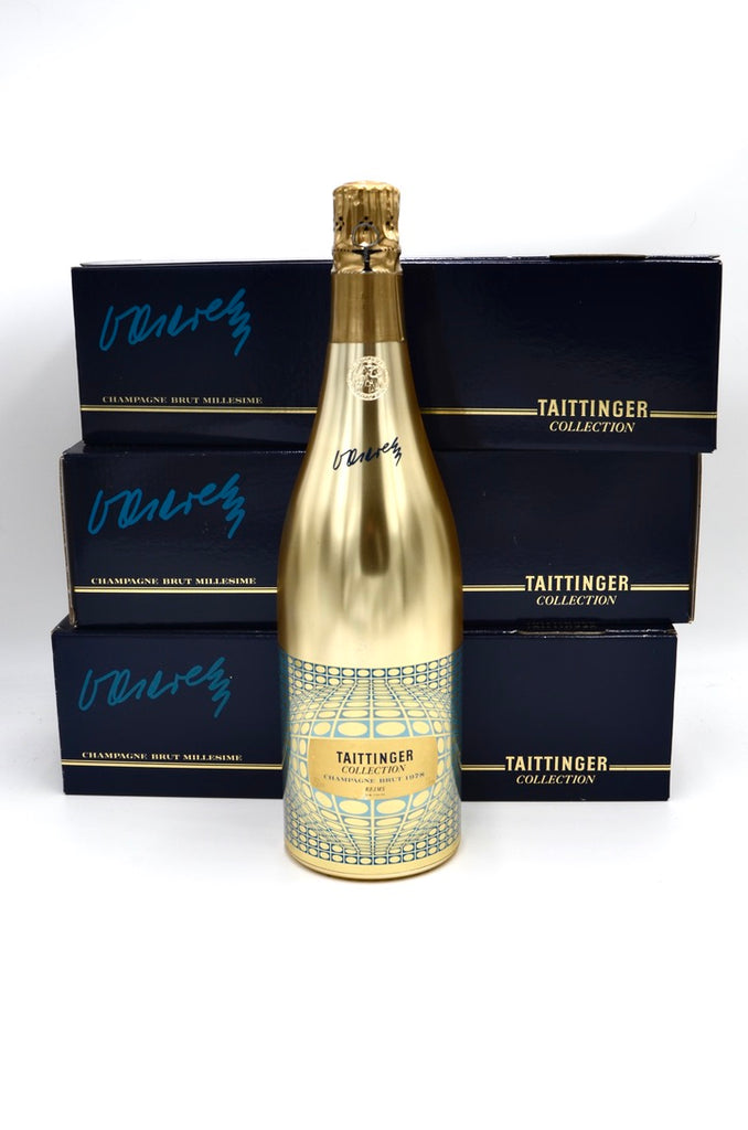 1978 Taittinger Brut Champagne, Artist Collection (Victor Vasarely