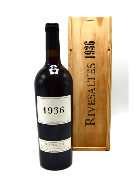 1936 Les Celliers du Rivesaltais Rivesaltes, Vin Doux Naturel, Languedoc-Roussilon