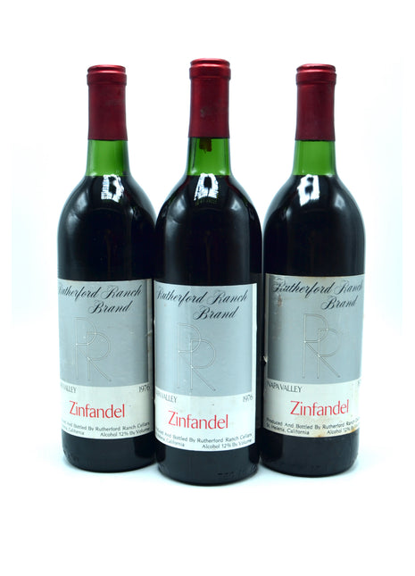 1976 Rutherford Ranch Zinfandel, Napa Valley