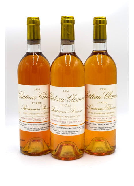 1986 Château Climens, Barsac