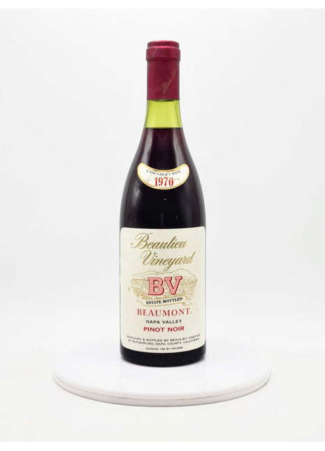 1970 Beaulieu Vineyard Pinot Noir, Beaumont, Napa Valley