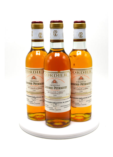 1986 Château Lafaurie-Peyraguey, Sauternes (half-bottle)