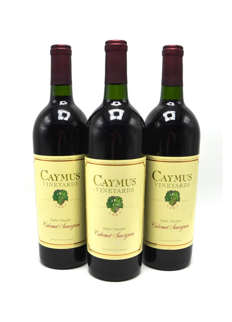 1987 Caymus Cabernet Sauvignon, Rutherford, Napa Valley
