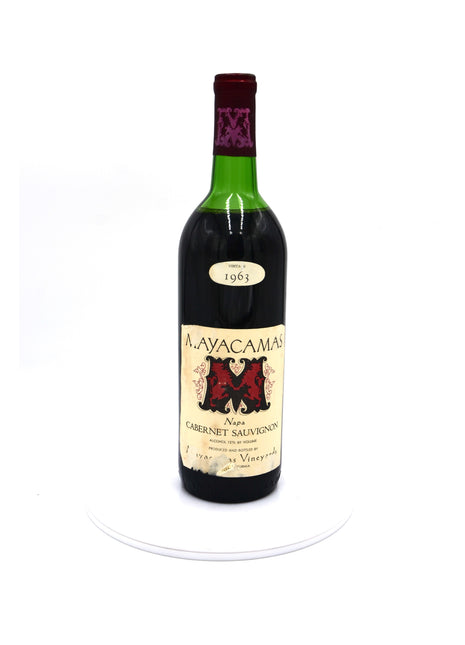 1963 Mayacamas Cabernet Sauvignon, Napa Valley