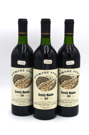 1979 Diamond Creek Cabernet Sauvignon, Gravelly Meadow, Napa Valley