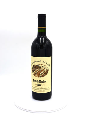 1996 Diamond Creek Cabernet Sauvignon, Gravelly Meadow, Napa Valley