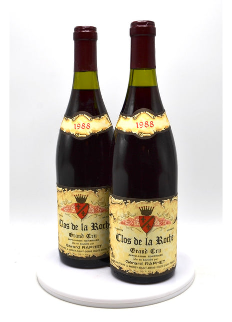 1988 Domaine Gerard Raphet Clos de la Roche, Grand Cru