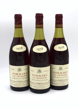 1978 Domaine A. Ropiteau-Mignon Pommard, Les Chanlins, Premier Cru