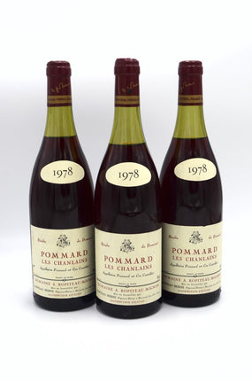 1978 Domaine A. Ropiteau-Mignon Pommard, Les Chanlins, Premier Cru