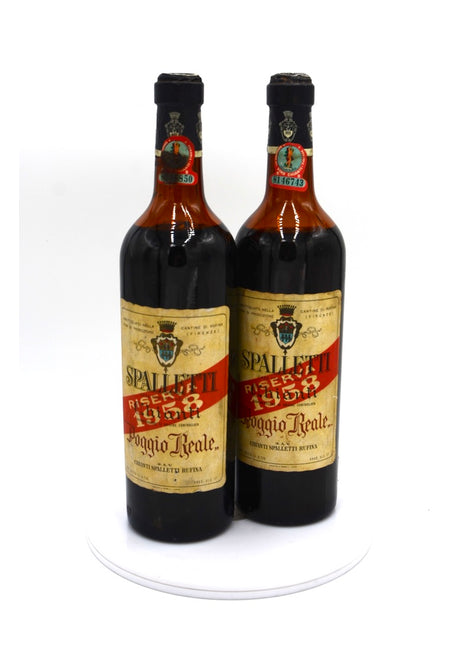 1958 Tenute Folonari Spalletti Chianti Rufina, Poggio Reale Riserva