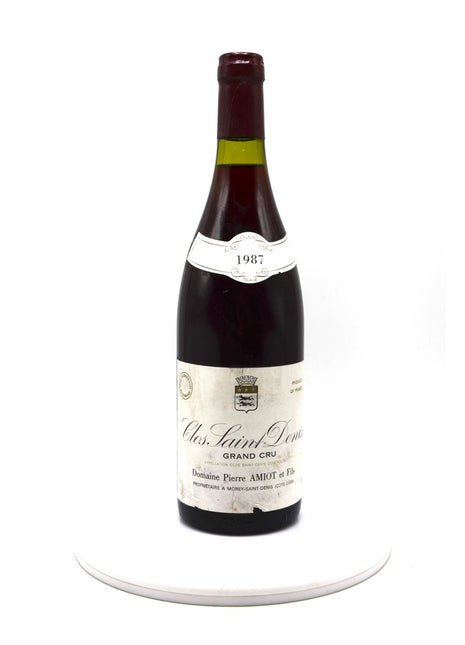 1987 Domaine Pierre Amiot et Fils Clos Saint-Denis, Grand Cru