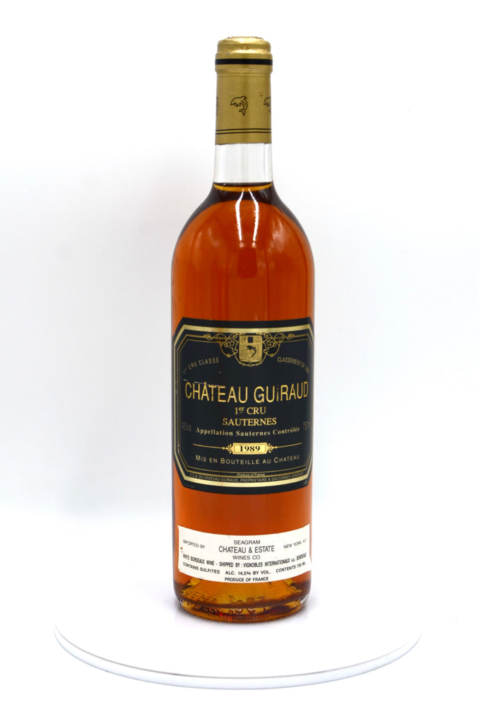 1989 Château Guiraud, Sauternes – Wine Consigners Inc.