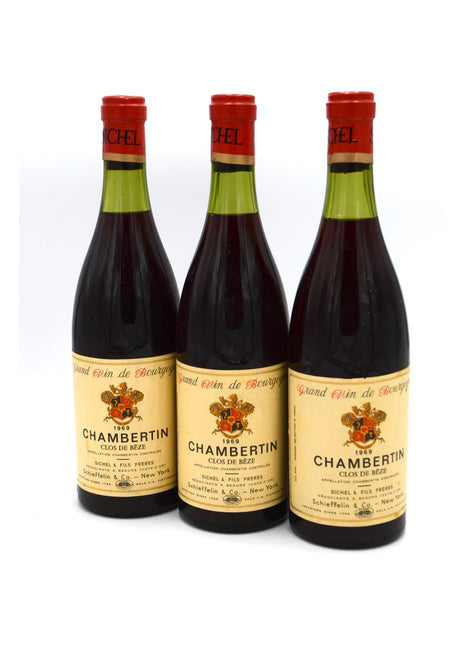 1969 Sichel & Fils Freres Chambertin, Clos de Beze, Grand Cru