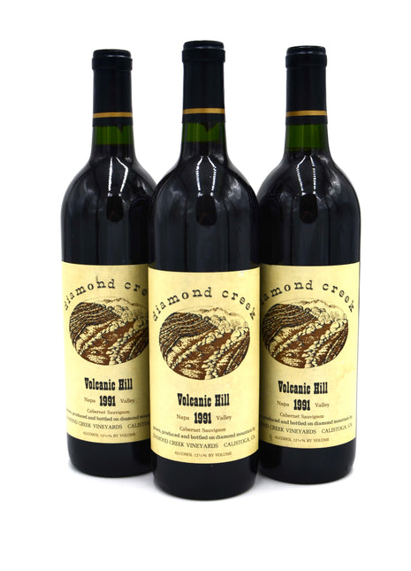 1991 Diamond Creek Cabernet Sauvignon, Volcanic Hill, Napa Valley
