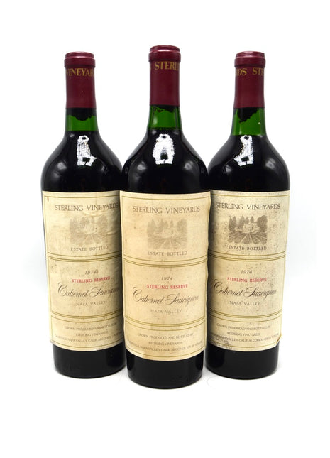 1974 Sterling Vineyards Reserve Cabernet Sauvignon, Napa Valley