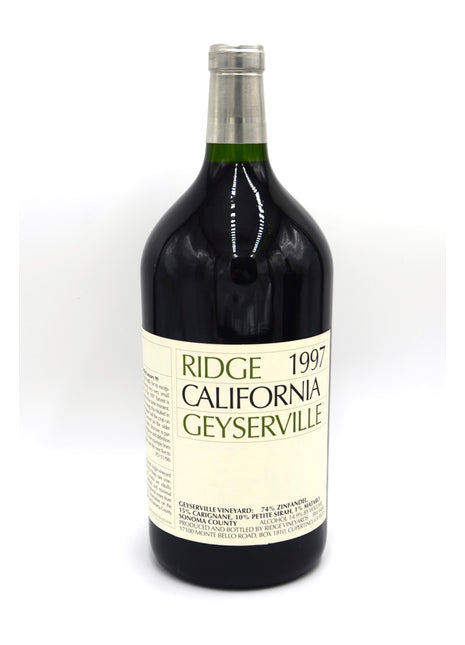 1997 Ridge Vineyards Red, Geyserville, Sonoma County (double-magnum)