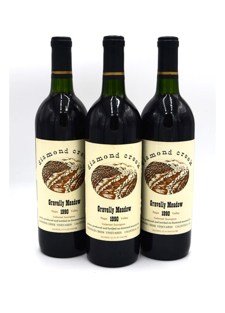 1990 Diamond Creek Cabernet Sauvignon, Gravelly Meadow, Napa Valley