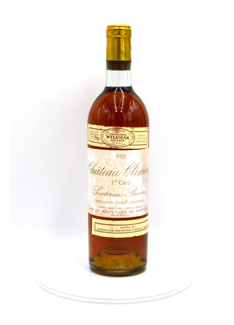 1971 Château Climens, Barsac
