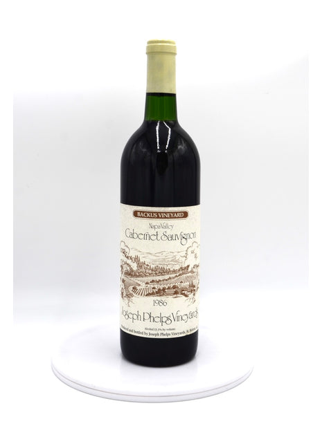 1986 Joseph Phelps Vineyards Cabernet Sauvignon, Backus Vineyard, Napa Valley
