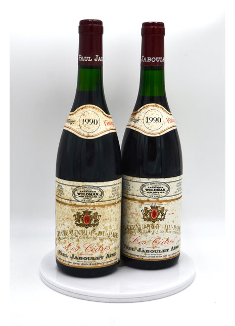 1990 Paul Jaboulet Aine Chateauneuf-du-Pape, Les Cedres
