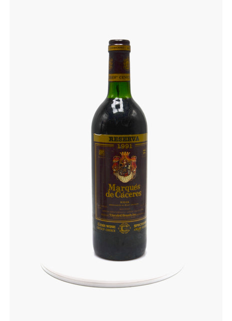 1991 Marques de Caceres Rioja Reserva, Spain