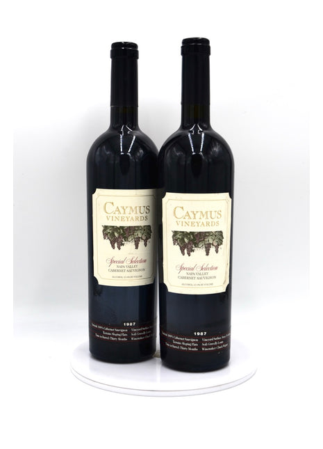 1987 Caymus Cabernet Sauvignon, Special Selection, Rutherford, Napa Valley