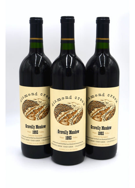 1993 Diamond Creek Cabernet Sauvignon, Gravelly Meadow, Napa Valley