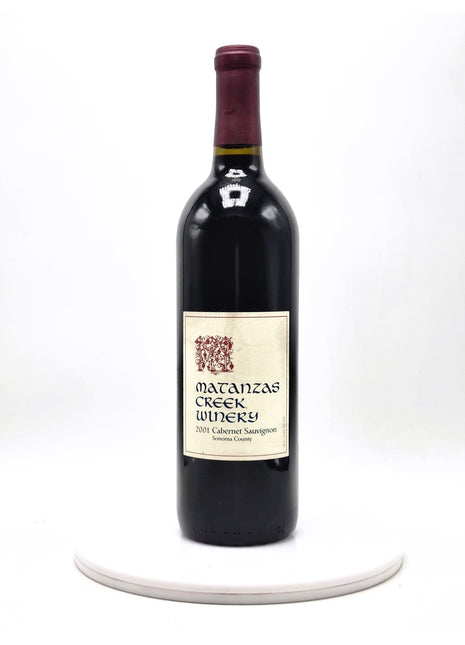 2001 Matanzas Creek Winery Cabernet Sauvignon, Sonoma County