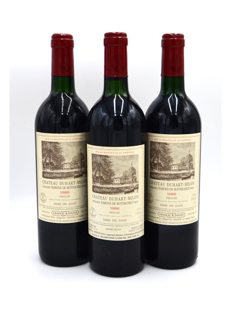 1986 Château Duhart-Milon, Pauillac