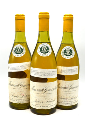 1982 Louis Latour Meursault-Genevrieres, Premier Cru