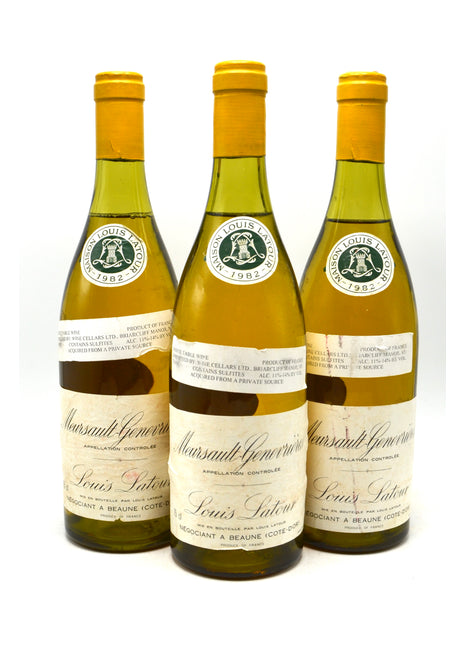 1982 Louis Latour Meursault-Genevrieres, Premier Cru