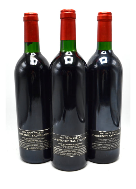 1994, 1995, 1996 Screaming Eagle Cabernet Sauvignon, Napa Valley [3 bottle Vertical Collection]