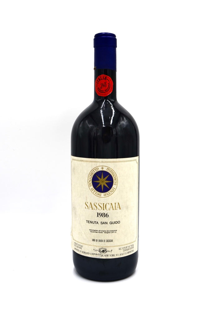 1986 Sassicaia Tenuta San Guido (magnum) – Wine Consigners Inc.