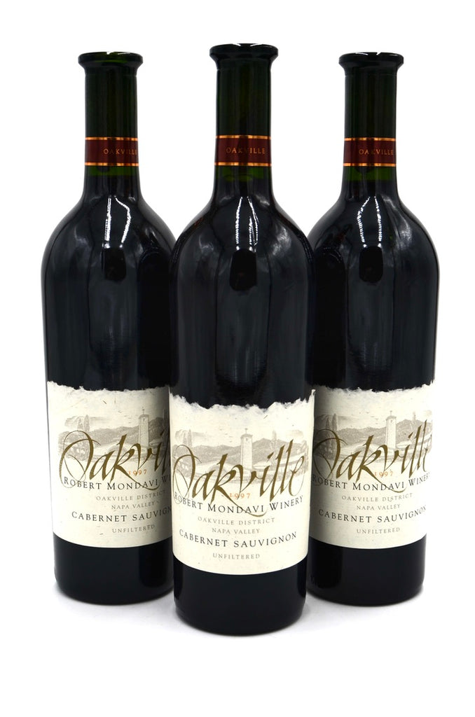 1997 Robert Mondavi Unfiltered Cabernet Sauvignon, Oakville
