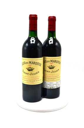 1987 Clos du Marquis, St. Julien [by Ch. Leoville Las Cases]