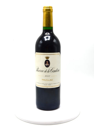 2000 Réserve de la Comtesse, Pauillac [Ch. Pichon Lalande's 2nd]
