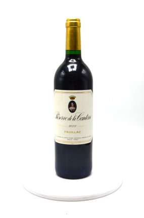2000 Réserve de la Comtesse, Pauillac [Ch. Pichon Lalande's 2nd]
