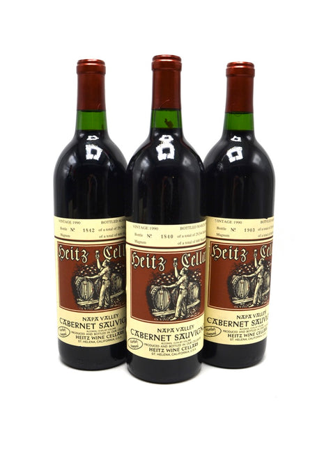 1990 Heitz Cellars Cabernet Sauvignon, Martha's Vineyard, Napa Valley