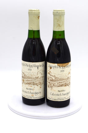 1978 Joseph Phelps Vineyards Cabernet Sauvignon, Napa Valley (half-bottle)